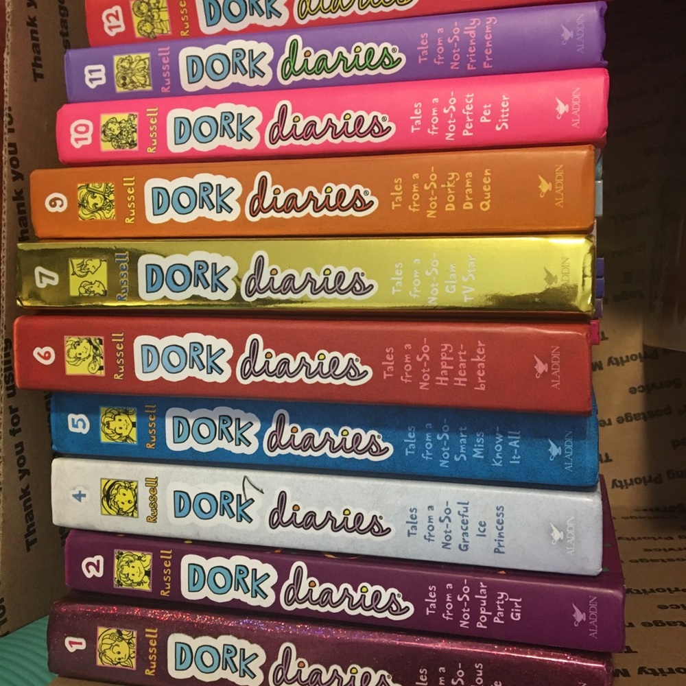Dork Diary Books Set